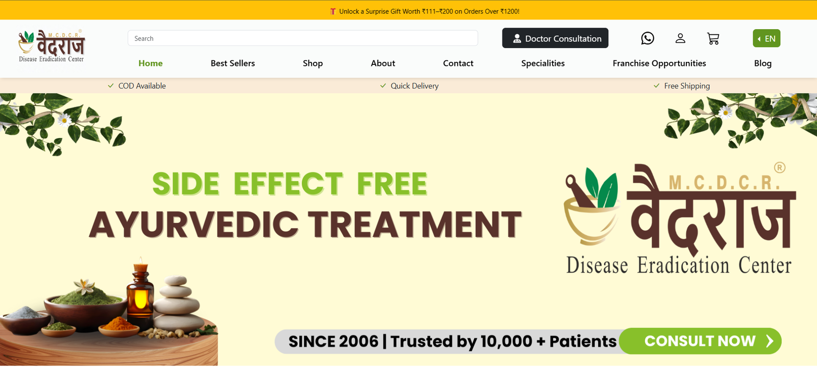 Vaidraj Ayurvedic (Web)