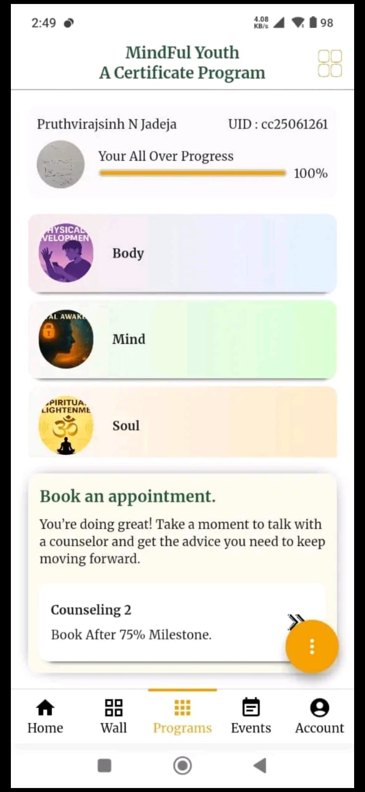 Career & Culture – Spiritual Growth & Student Engagement Platform